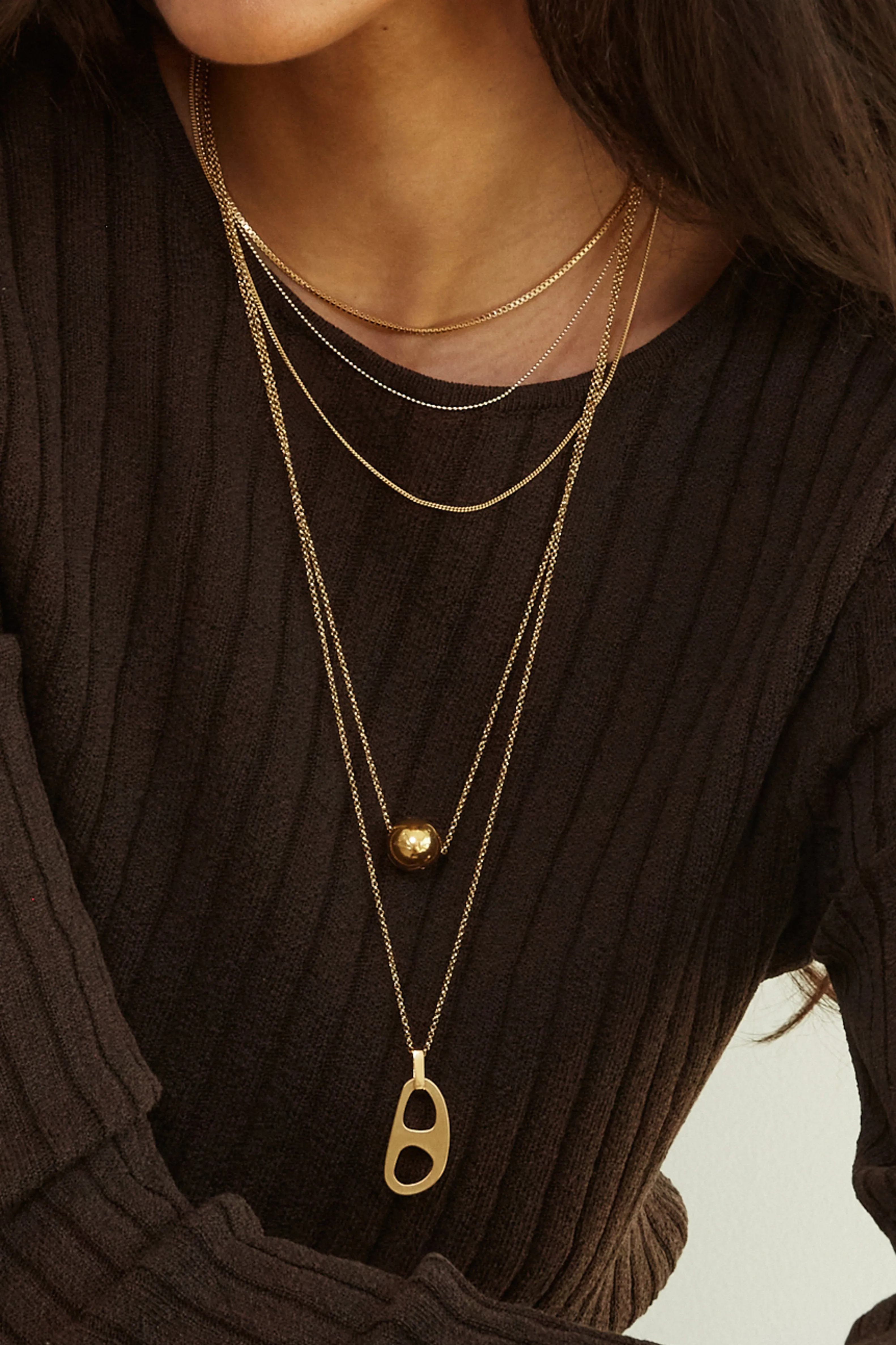 18" Spiral Necklace