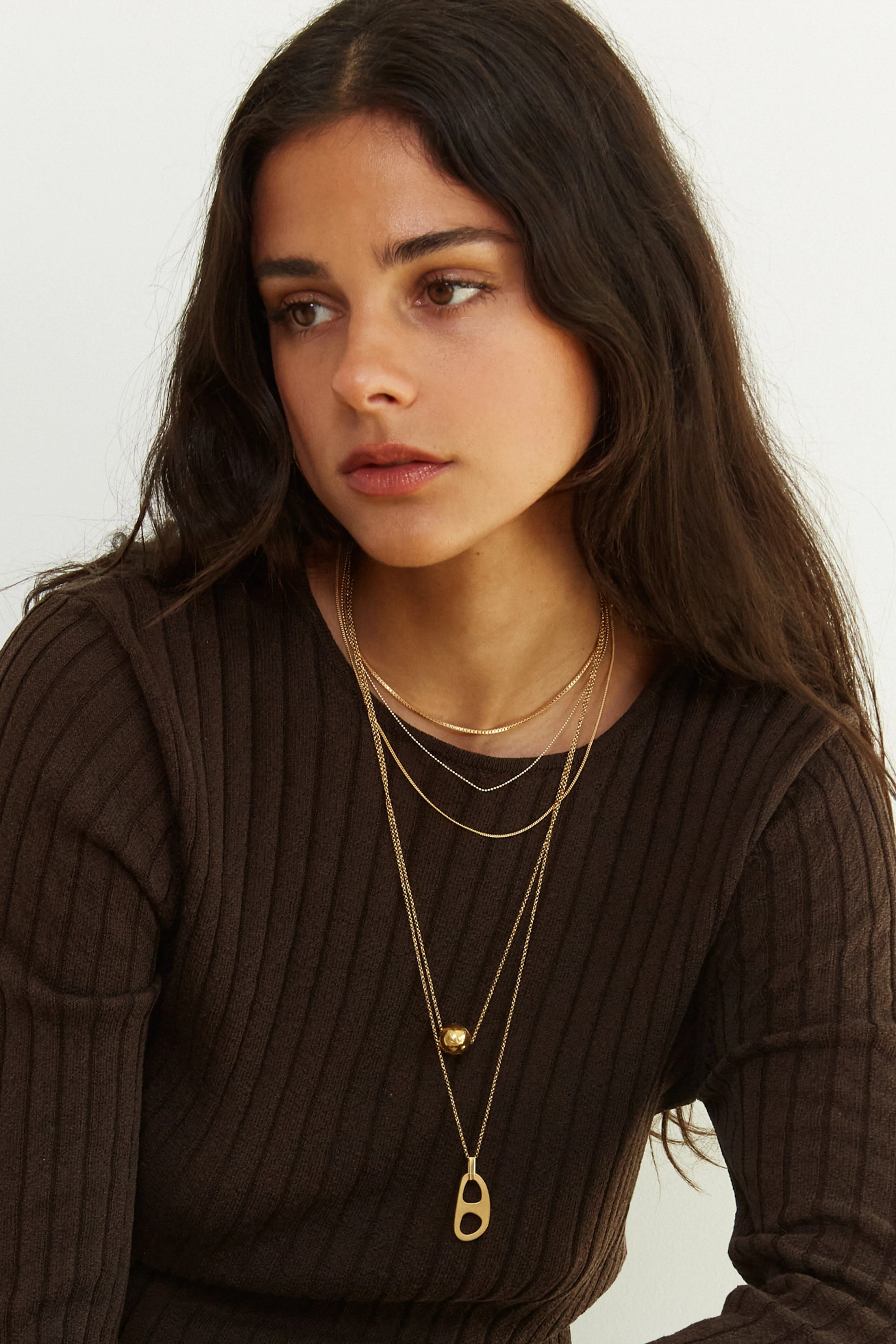 18" Spiral Necklace