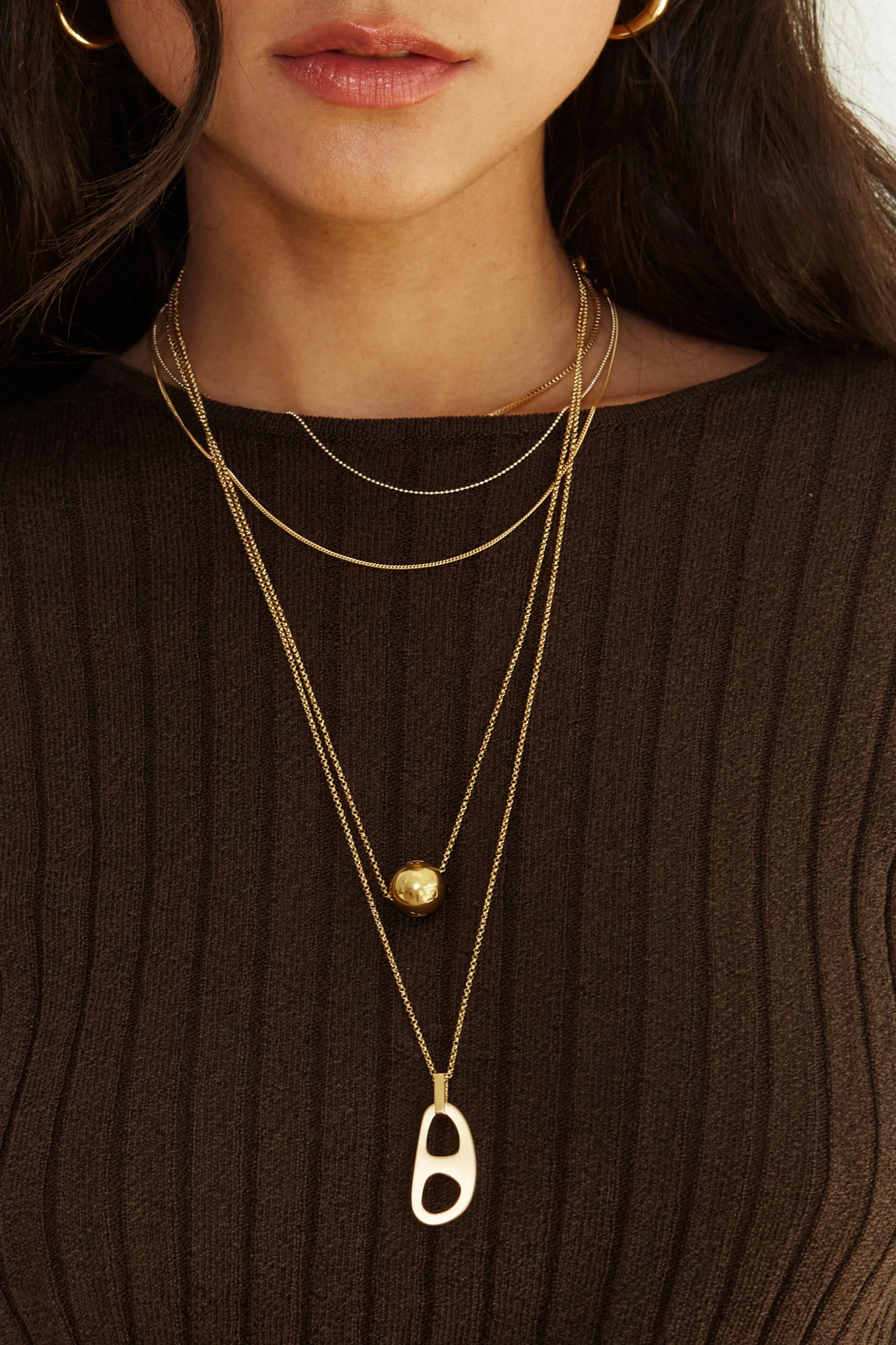 18" Spiral Necklace