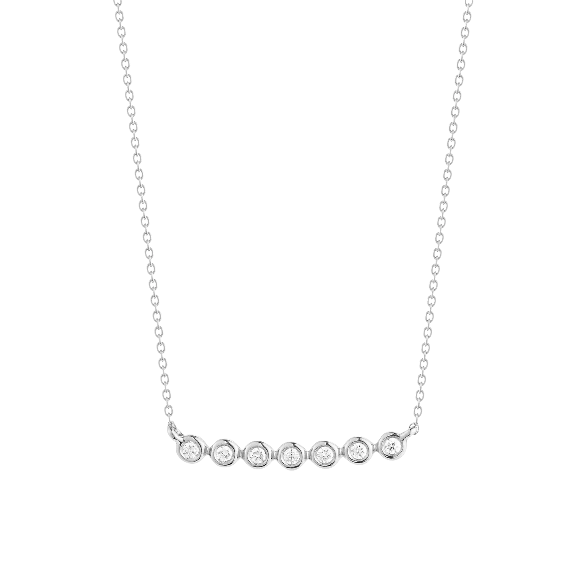 Bezel Bar Necklace