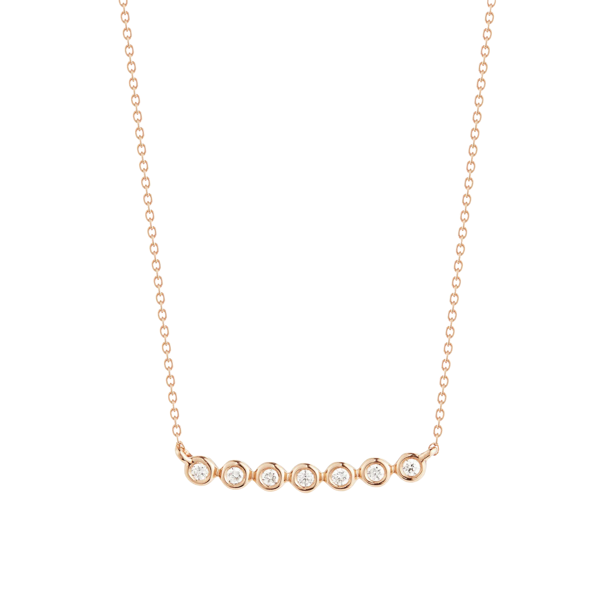 Bezel Bar Necklace
