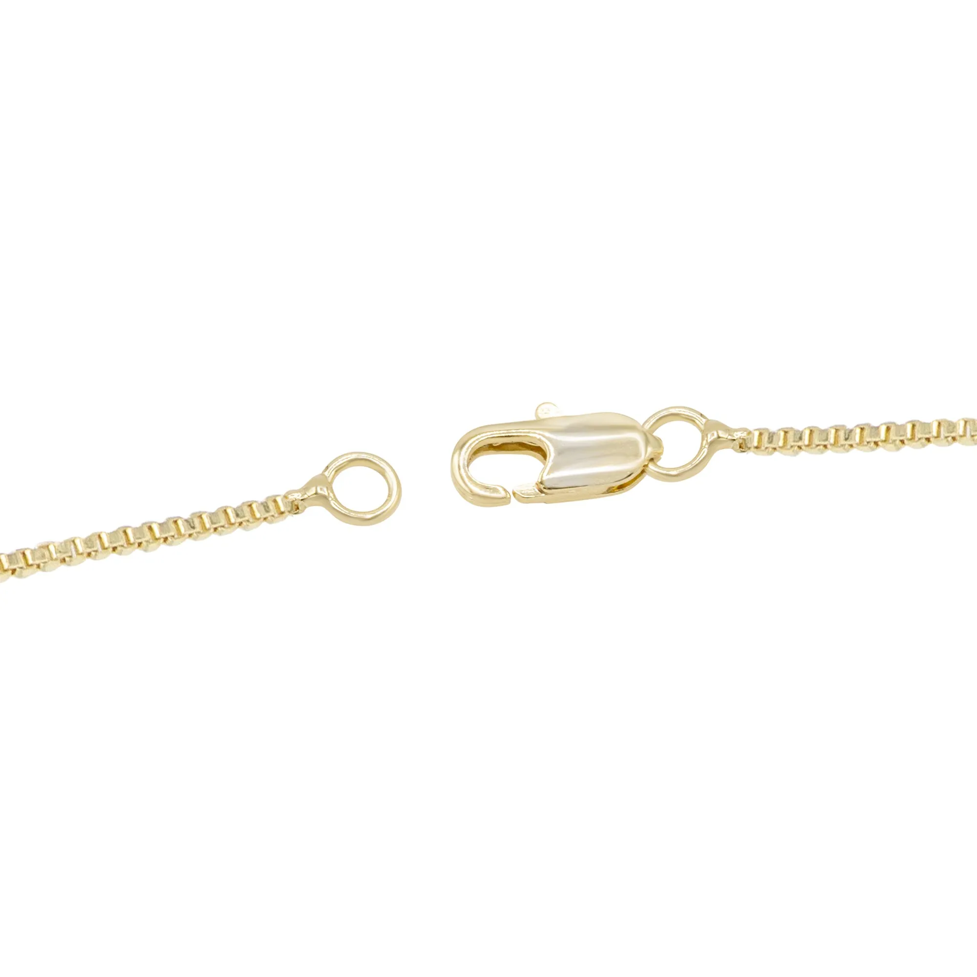Butterfly 2 Cubic Zirconia Pendant With 14K Gold Filled Necklace Set