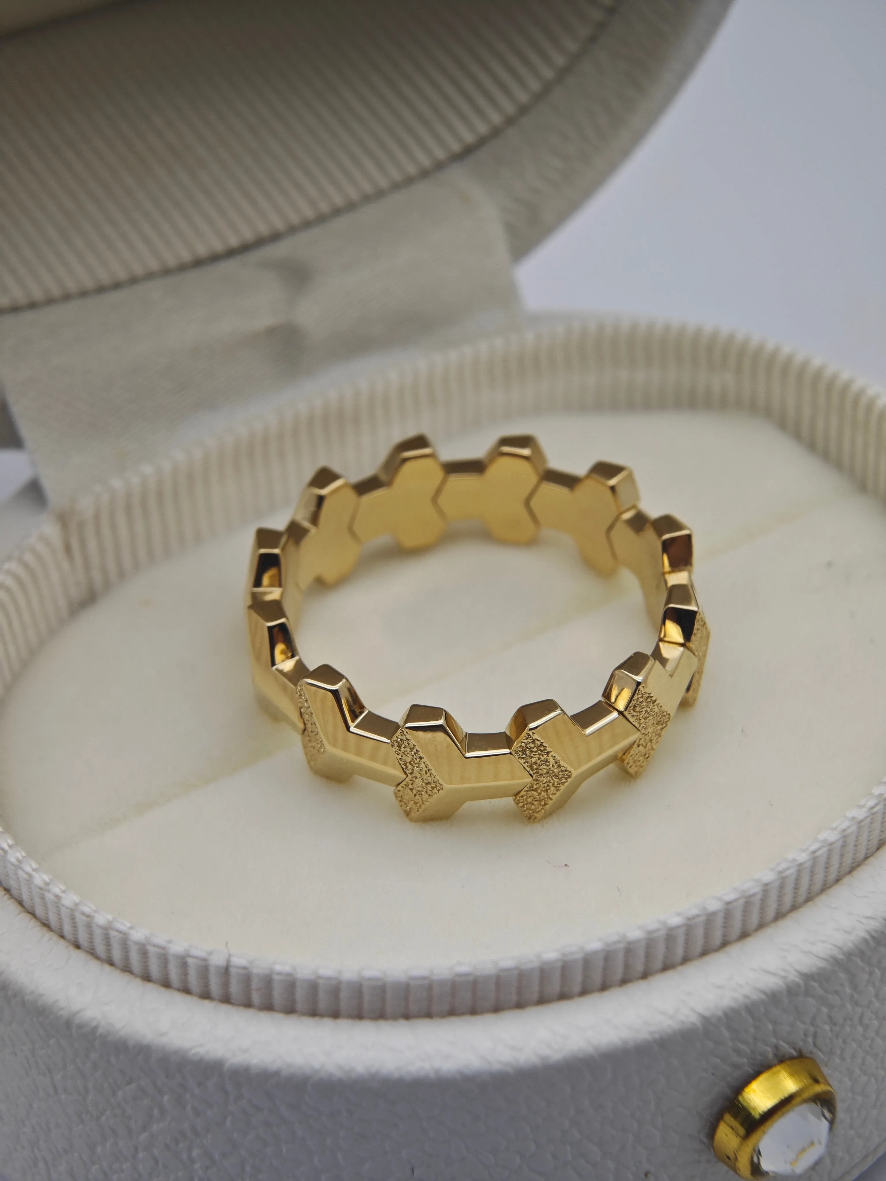 Custom Silver Armor Ring