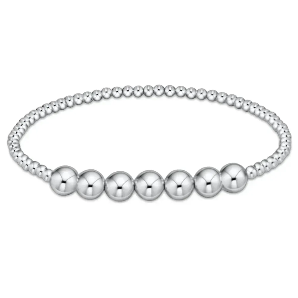 enewton Classic Sterling Beaded Bliss 2.5mm Bead Bracelet - 5mm Sterling
