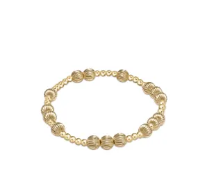 enewton Hope Unwritten Dignity 6mm Bead Bracelet - Gold