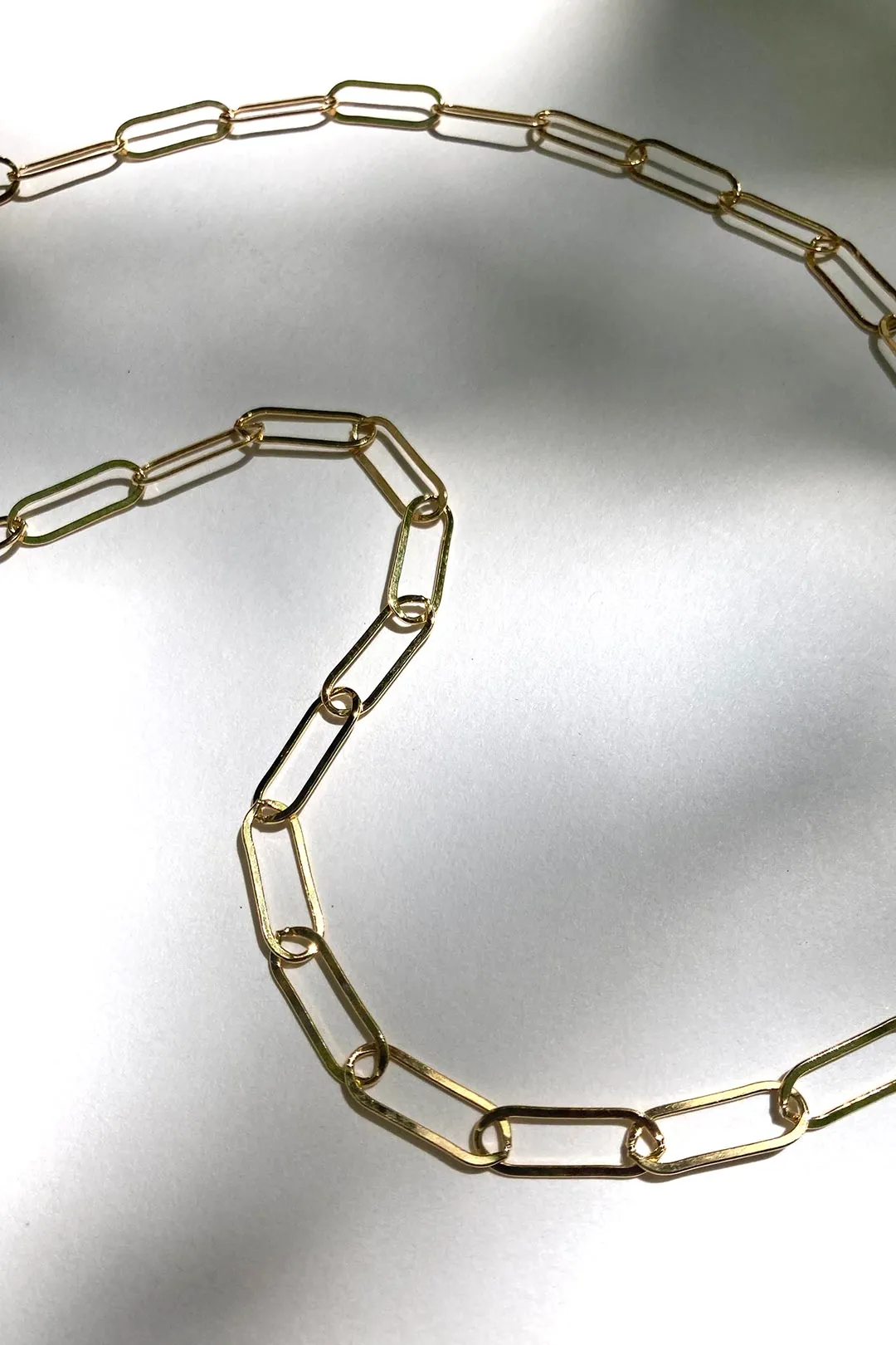 Final Touch Necklace - 5/8" Oval Gold Fill