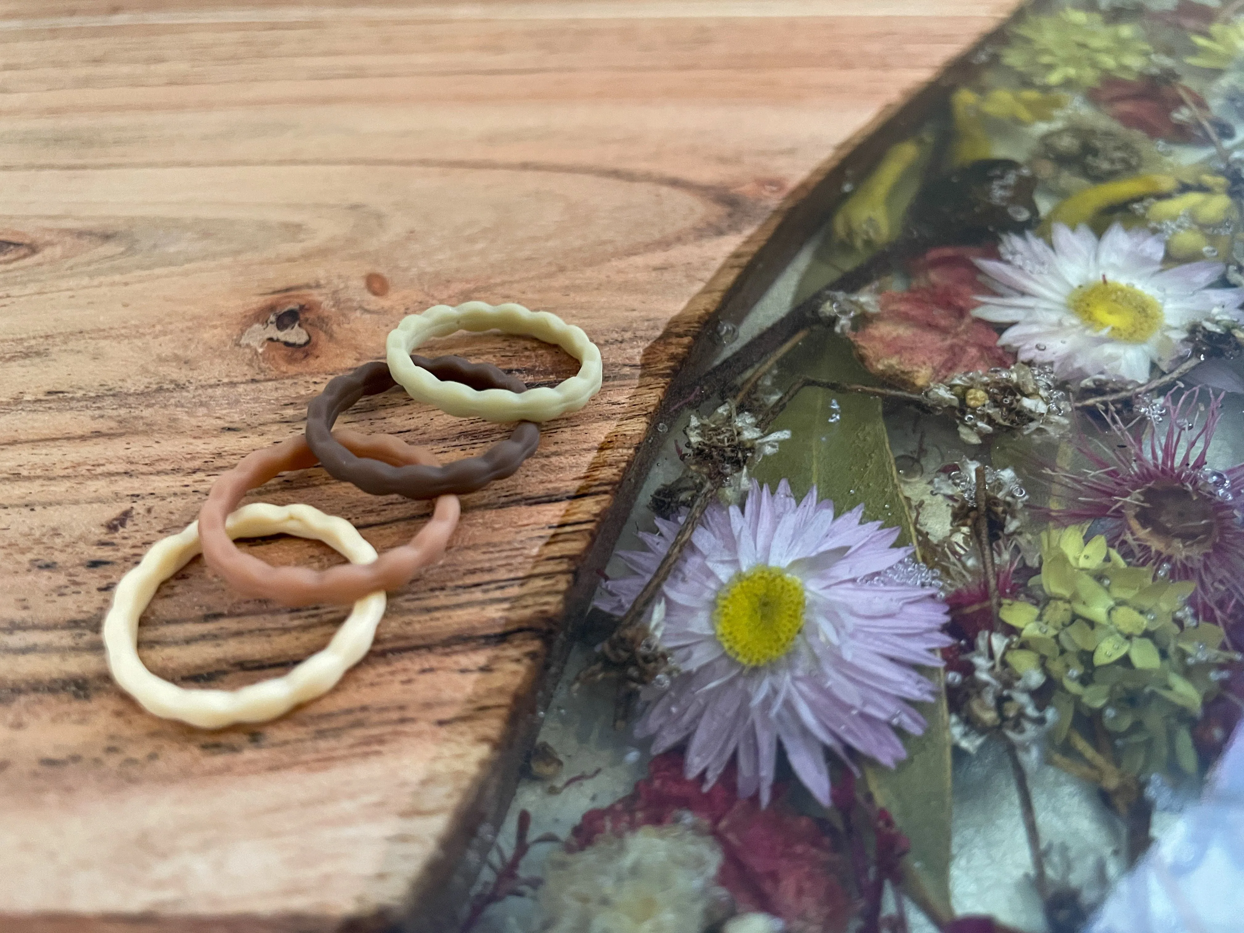 Jaspa - Set of 5 Women's Silicone Rings