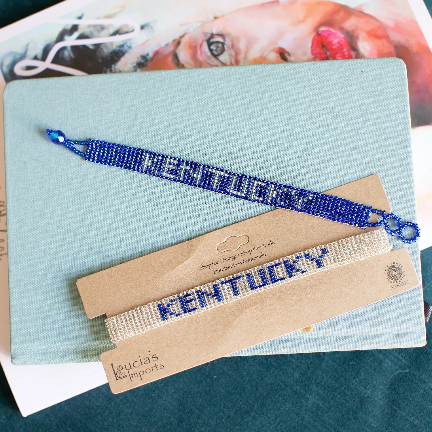 Kentucky Beaded Bracelet