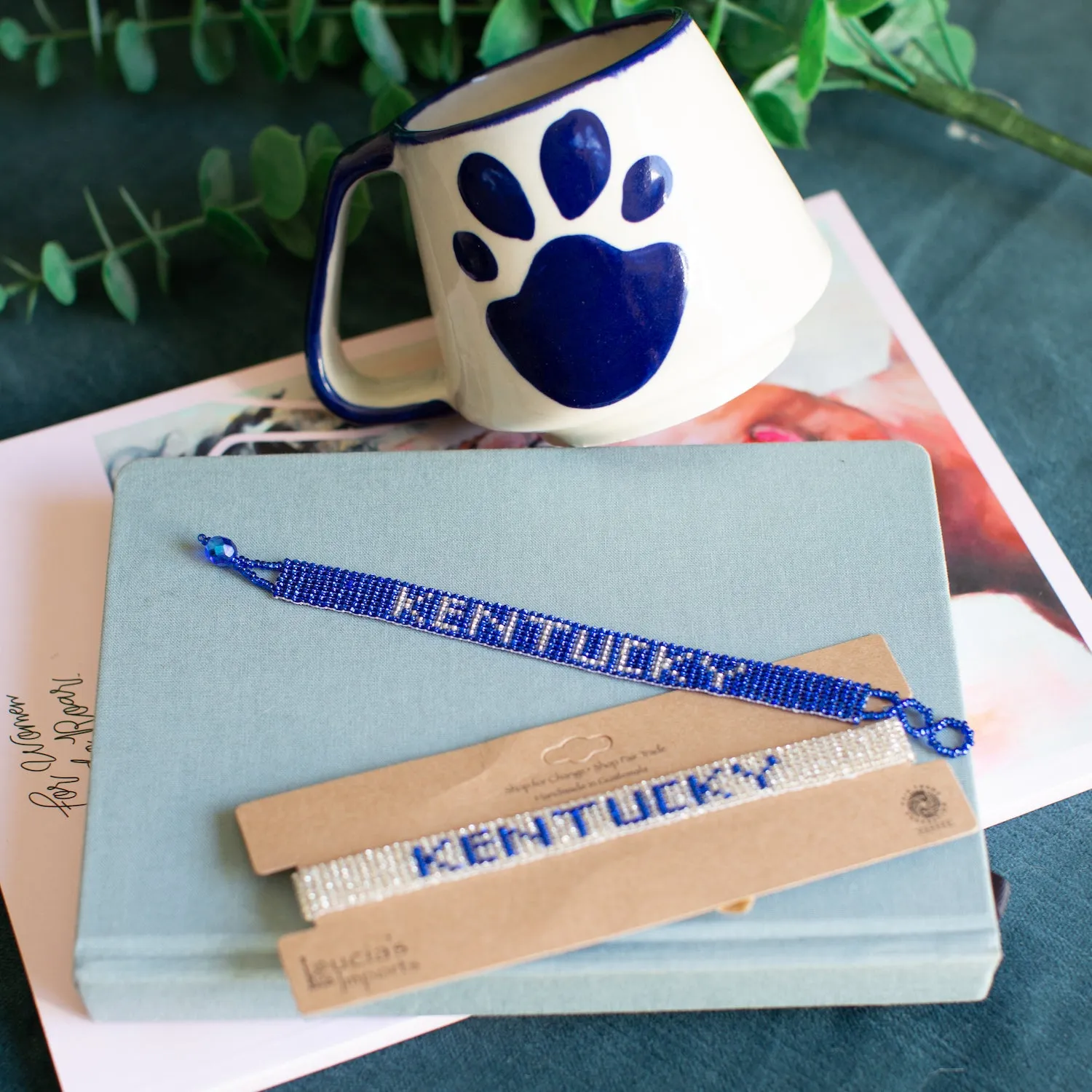 Kentucky Beaded Bracelet