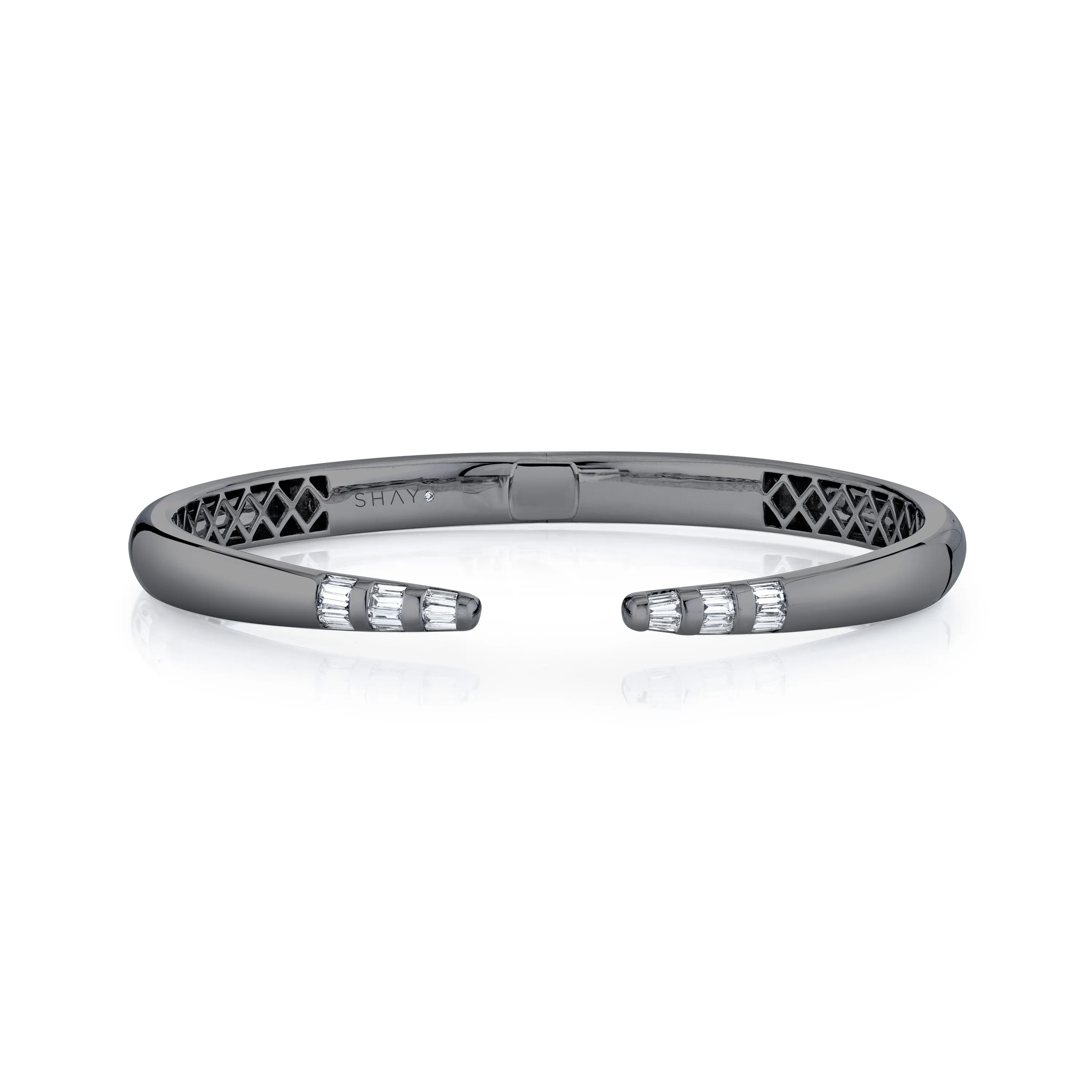 MEN'S DIAMOND OPEN SNAKE TAIL CUFF