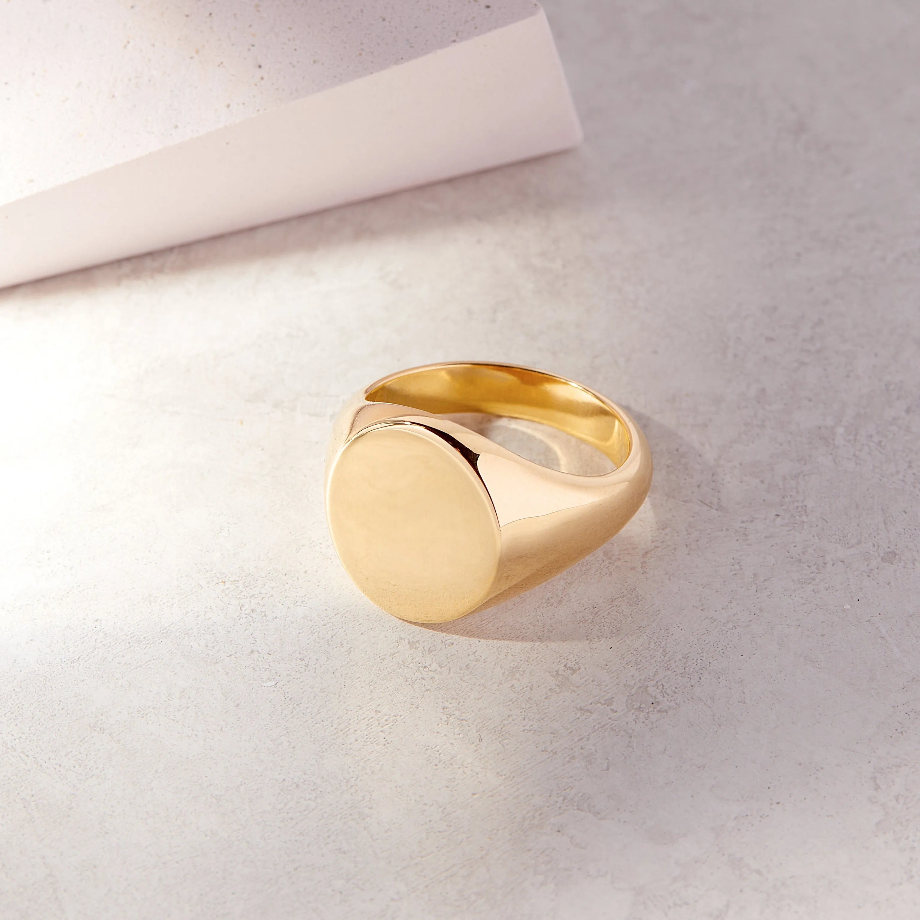 Mysterious Floral Font Ring
