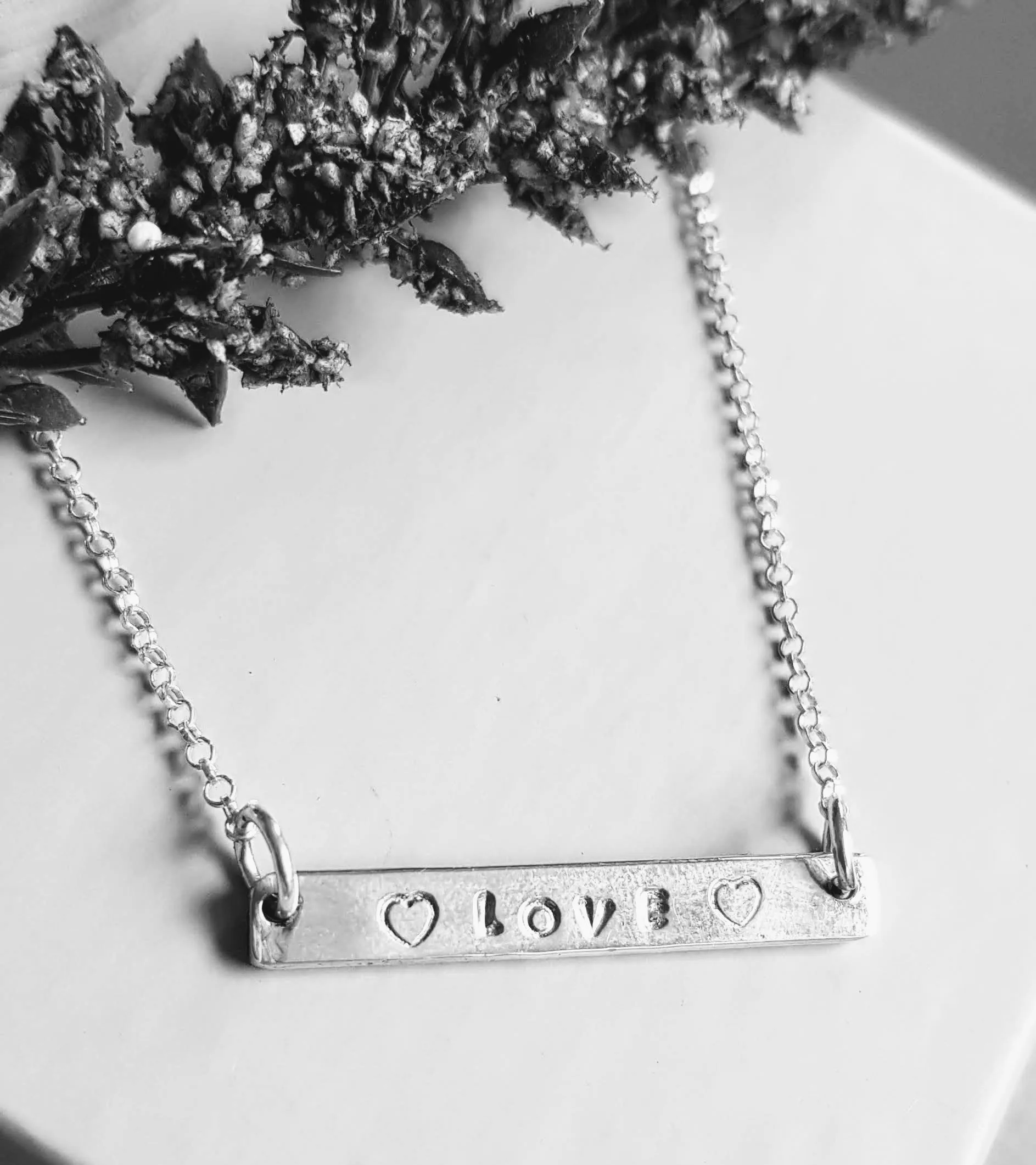 Personalised Bar Necklace
