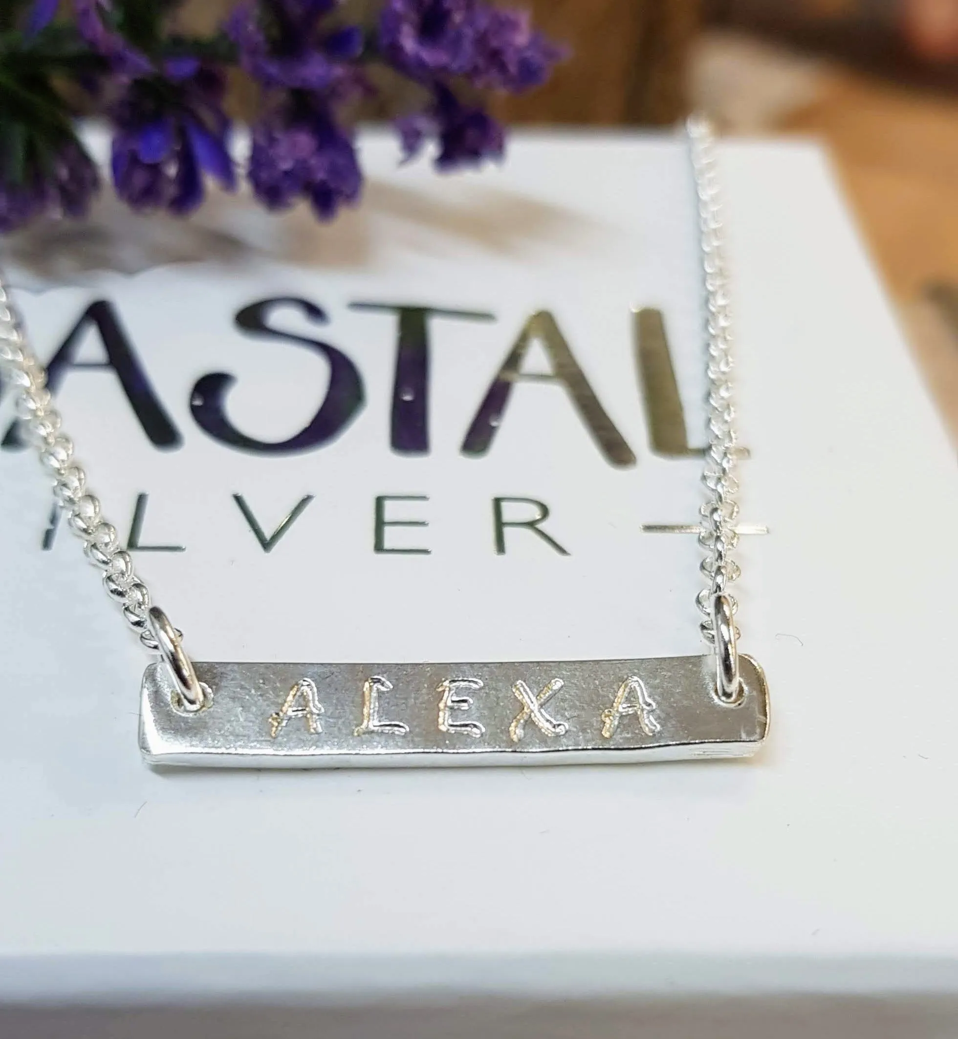 Personalised Bar Necklace