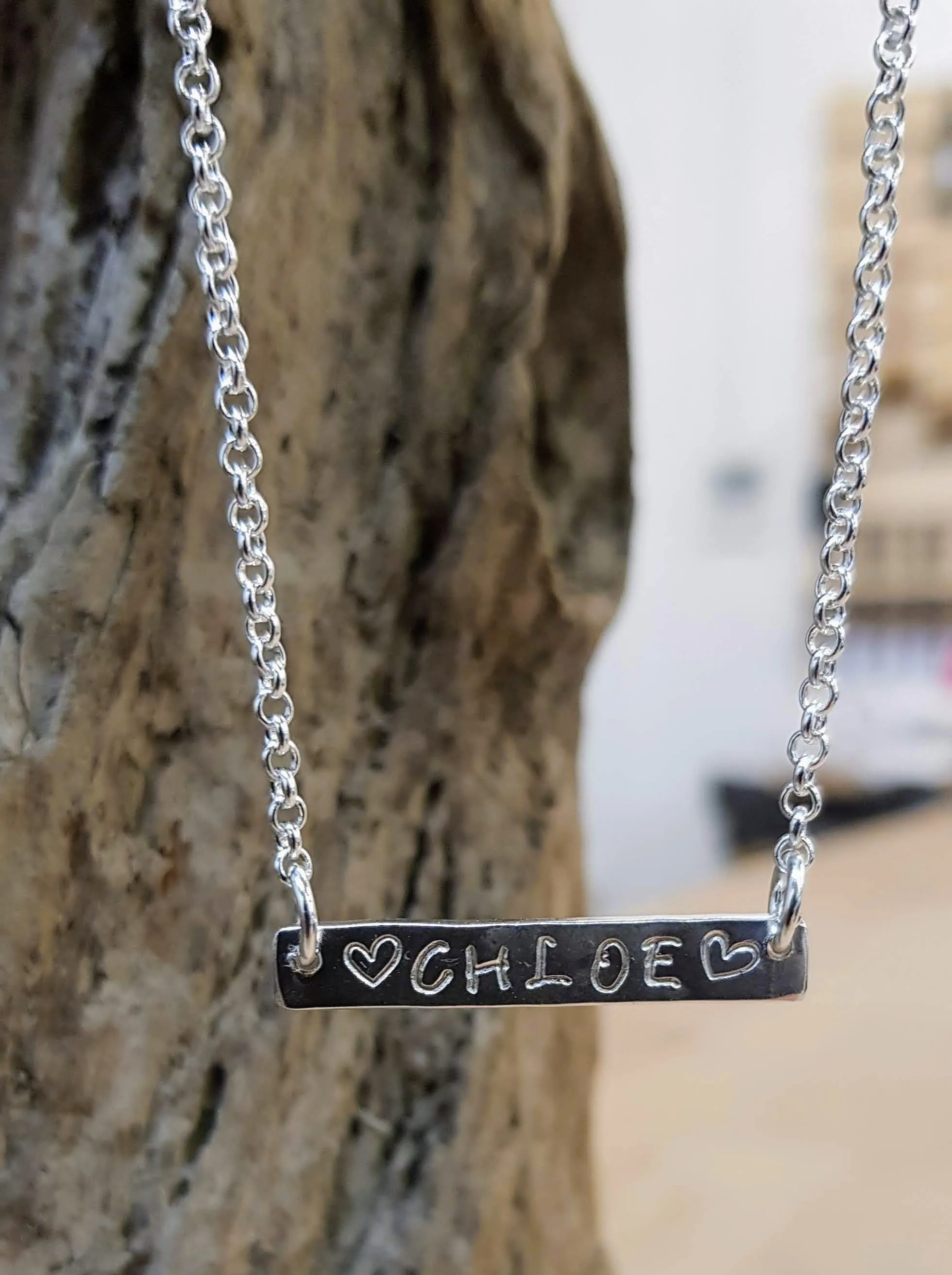 Personalised Bar Necklace