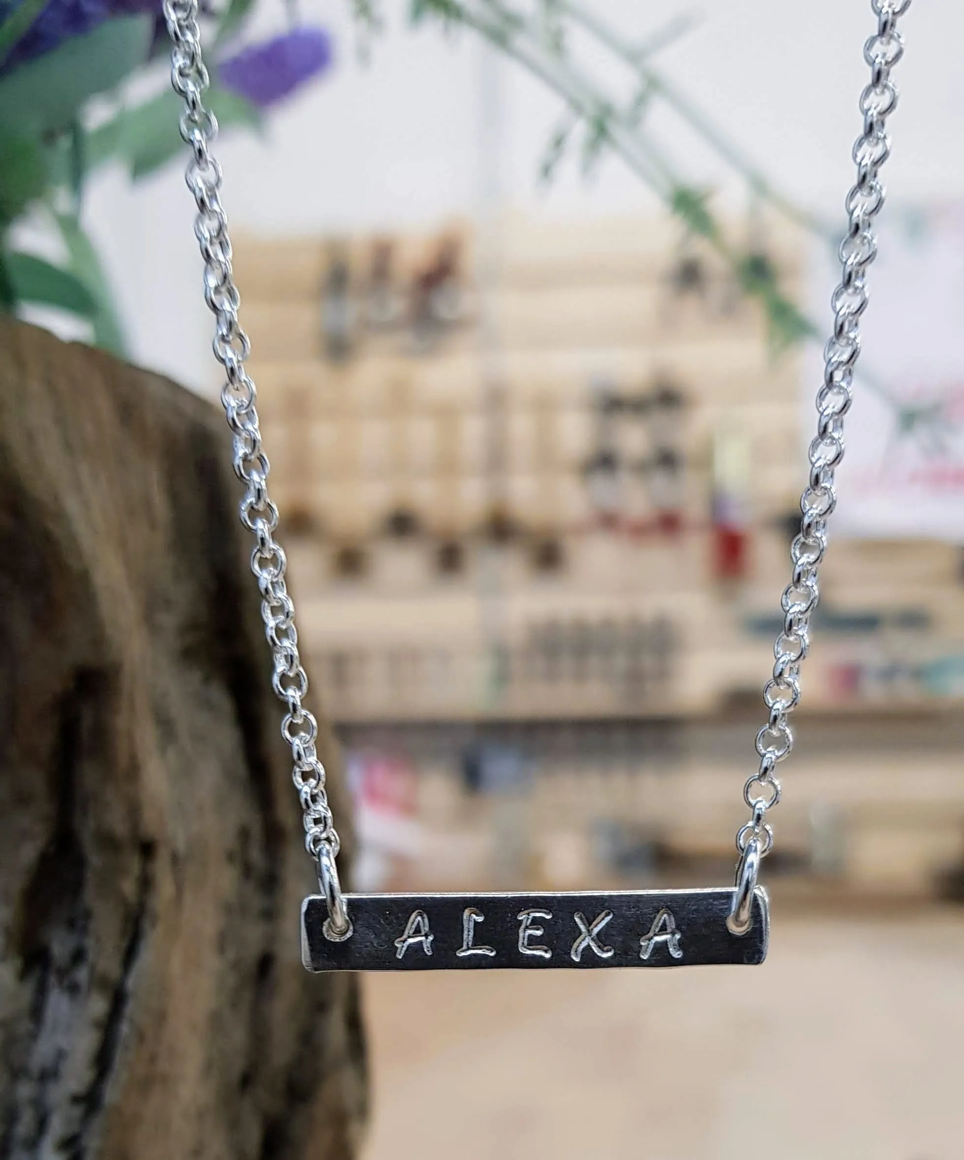 Personalised Bar Necklace