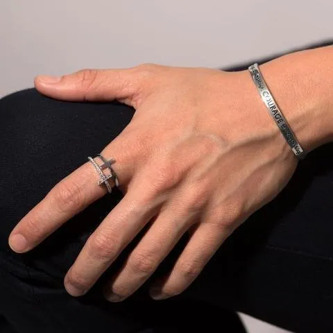 Serenity Prayer Bracelet - Sterling Silver