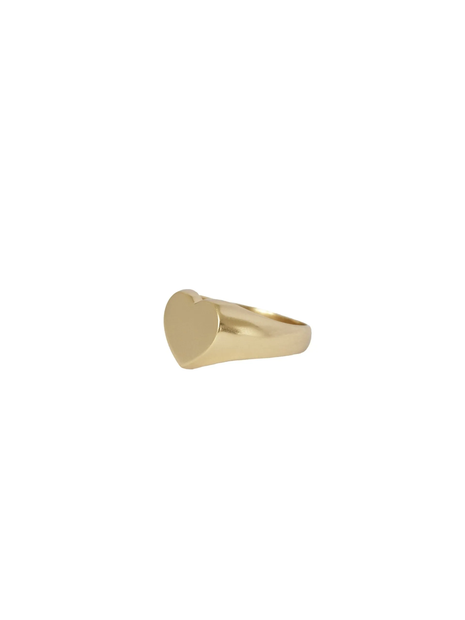 Signet Coeur Ring Gold